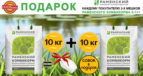 СОВОК В ПОДАРОК!