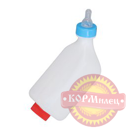 Бутылка с ручкой и соской для кормления  850 мл/МГ арт.28571