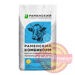 Комбикорм для КРС К60 гр (Раменский) ВысокУдой 25кг арт. 10019