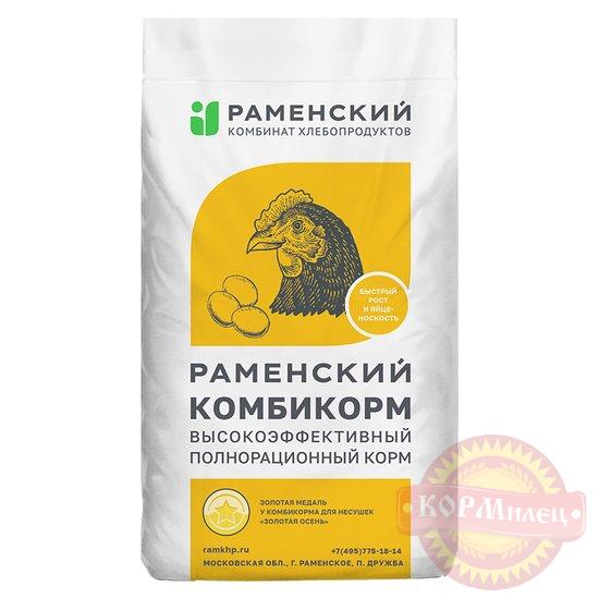 Комбикорм для кур несушек ПК1/2 гр (Раменский) обогащенный 25кг арт. 02585