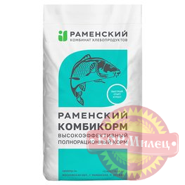 Комбикорм для рыбы К111 гр (Раменский) мешок 10кг арт.00590