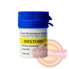 Мазь Пихтоин 15гр (ЧЗ) арт.28537