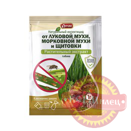 Средство от  луковой ,морковной мухи и щитовки (Экстракт табака) 1г (100)/ Ортон арт.28911