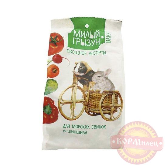 Вака High Quality Милый грызун овощное ассорти для шиншилл и мор. свинок200гр  (ЧЗ) арт.29396