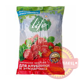 Удобрение для клубники и земляники 0,9кг/Life арт.28865